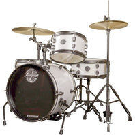 LUDWIG LC178X029 4-PIECE ALL-IN-ONE POCKET KIT (WHITE SPARKLE) - ILC178X029