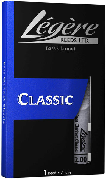 Legere Classic #2 Bass Clarinet Reed