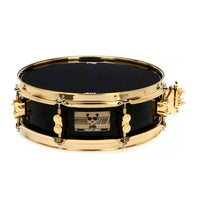 PDP Eric Hernandez Signature Snare Drum - 4 x 14 inch - Black with Gold Hardware - PDSN0414SSEH