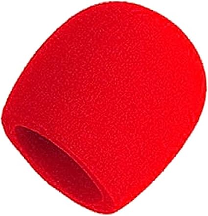 Performance Plus Microphone Windscreen, Ball Style (WS-1R), Red  764565631054