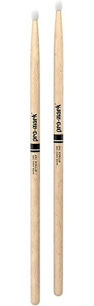 Promark Classic Attack Drumsticks  Shira Kashi Oak 747 - Nylon Tip - PW747N
