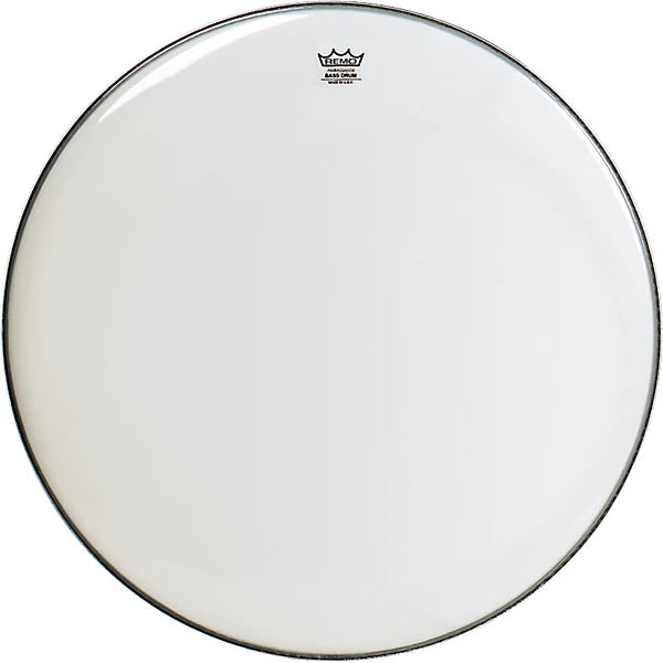 Remo 24in Ambassador Smooth White Drumhead BR-1224-00