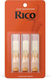 D'Addario RJA0330 - Rico Alto Saxophone Reed - Strength 3.0 (3-pack)