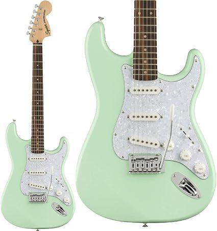 SQUIER FSR AFFINITY STRATOCASTER SURF GREEN - 0378000557