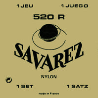 Savarez S.A. 520R Rectified Nylon Classical Guitar Strings  High Tension