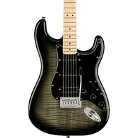 Squier Affinity Series Stratocaster Electric Guitar - Black Burst with Maple Fingerboard  0378153539