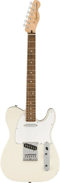 Squier Affinity Series Telecaster Electric Guitar - Olympic White with Laurel Fingerboard - 0378200505