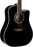 Takamine EF341SC Acoustic Guitar Black