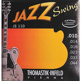 Thomastik-Infeld JS110 Jazz Swing Series Flat Wound Electric 10-44