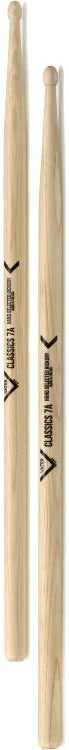 Vater American Hickory Drumsticks - Manhattan 7A  Wood Tip - VH7AW