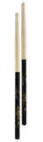 Zildjian Hickory Dip Series Drumsticks  5A - Wood Tip - Black - Z5AD