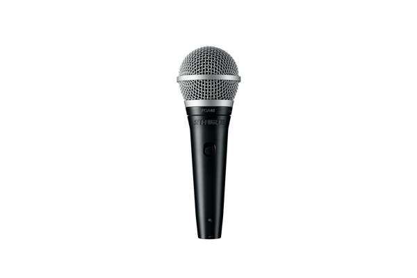 Shure PGA48 Cardioid Dynamic Vocal Microphone - PGA48-LC