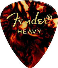 Fender 451 Shape Classic Celluloid Picks 451-900 Shell Heavy 12 Pack - 1980451900