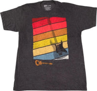 Charvel Sunset T-shirt Grey Med 9922787506