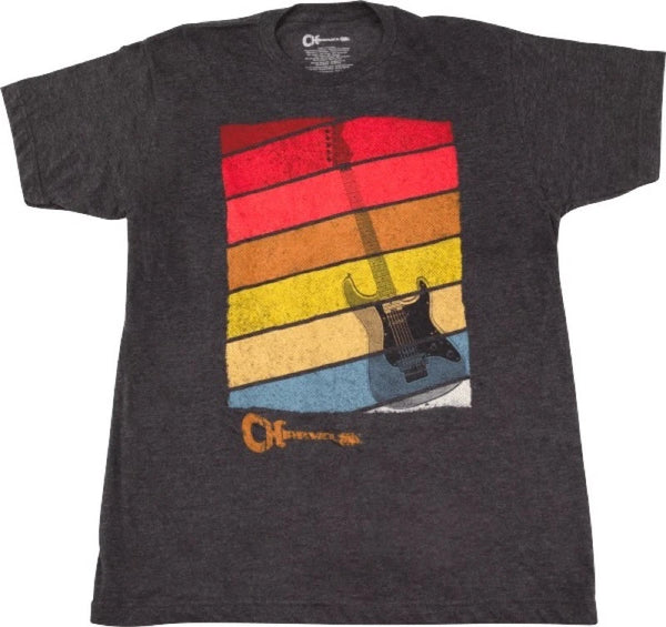 Charvel Sunset T-shirt Grey Med 9922787506