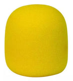 On-Stage ASWS58-Y Yellow Foam Windscreen for Handheld Microphones