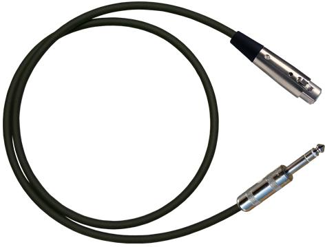Rapco Horizon BLC-3FS | 799384034205 | XLR Female to 1/4" TRS | 3 ft