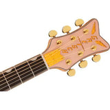 Gretsch G5021E Rancher Penguin Parlor Acoustic Electric Guitar, Shell Pink 2714014556