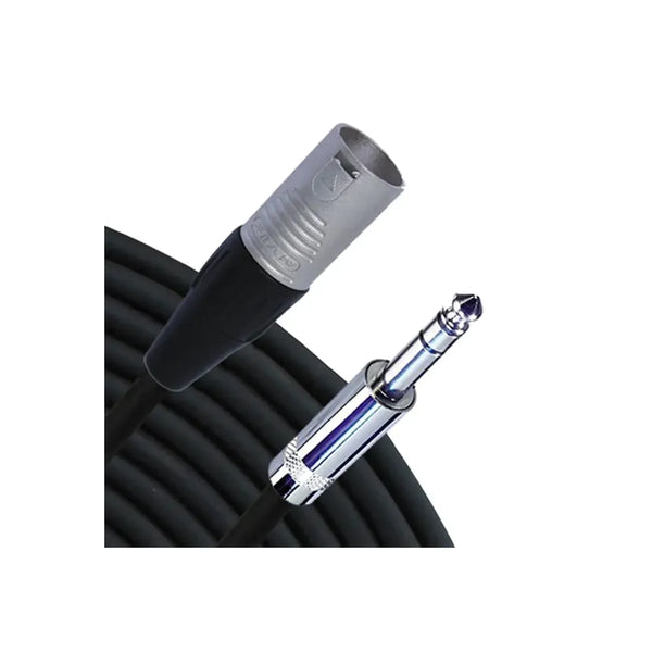 Rapco Horizon BLC-3MS | 799384034434 | XLR Male to 1/4" TRS | 3 ft