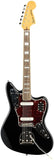 Squier Classic Vibe '70s Jaguar Electric Guitar, with Laurel Fingerboard blk 0374090506