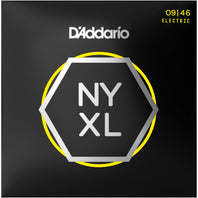 D'Addario NYXL0946 Nickel Wound Electric Guitar Strings, Super Light Top  Regular Bottom, 9-46