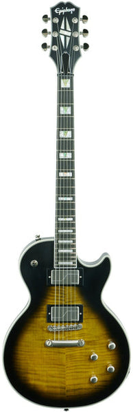 Epiphone Les Paul Prophecy Electric Guitar  Olive Tiger Aged Gloss - EILYLTABNH1