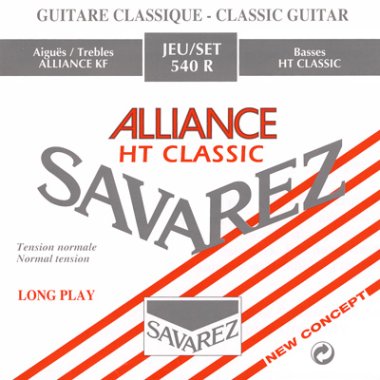 Savarez S.A. 540R Alliance HT Classic Classical Guitar Strings  Normal Tension