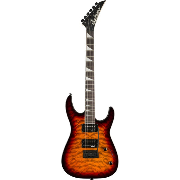 Jackson Dinky JS20 DKQ 2PT Electric Guitar - Transparent Tobacco Burst 2910231582 (FREE SHIPPING)