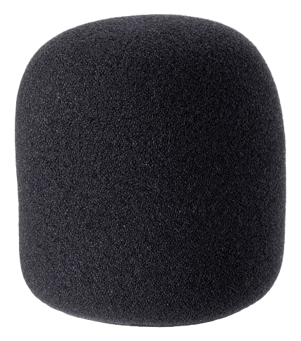 On-Stage Stands ASWS58-B Windscreen for Handheld Microphones -Black