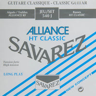 Savarez S.A. 540J Alliance HT Classic Classical Guitar Strings  High Tension