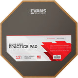 EVANS 12" REALFEEL SINGLE-SIDED SPEED PRACTICE PAD  RF12G