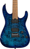 Charvel Pro-Mod DK24 HH 2PT CM Electric Guitar, with Maple Fingerboard Quilt Chlorine Burst 2969411534 (FREE SHIPPING)
