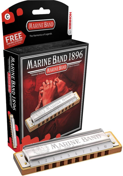 Hohner Marine Band 1896 Harmonica key of C