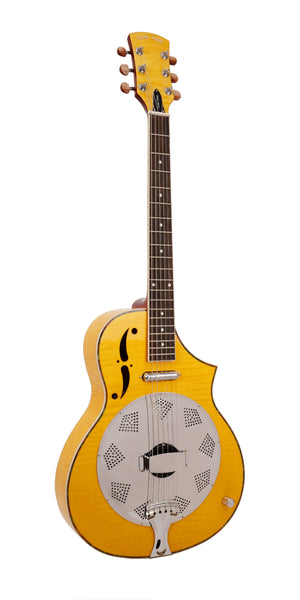 Gold Tone MOJO Round Neck resonator guitar with case I-MOJO