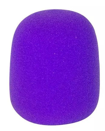 On-Stage ASWS58-P Foam Windscreen for Handheld Microphones (Purple).