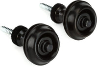 Dunlop Straplok Dual Design Strap Retainer System - Black SLS1033BK