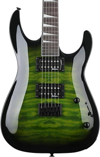 Jackson JS Series Dinky Arch Top JS32Q DKA HT Electric Guitar - Transparent Green Burst