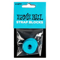 Ernie Ball Ernie Ball Guitar Strap Block Lock BLUE Safe Secure Use 5619 - PO5619