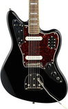Squier Classic Vibe '70s Jaguar Electric Guitar, with Laurel Fingerboard blk 0374090506