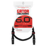 Gator 6 Foot XLR Microphone Cable –
GCWC-XLR-06