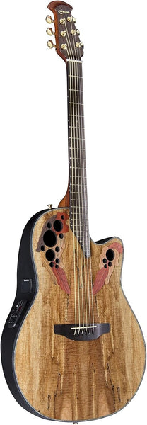 Ovation AG CE44P-SM Spalted FREE SHIPPING