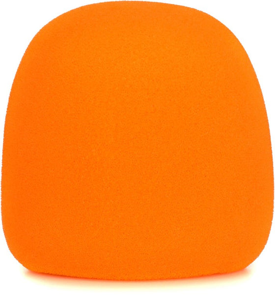 On-Stage ASWS58-O Orange Foam Windscreen for Handheld Microphones