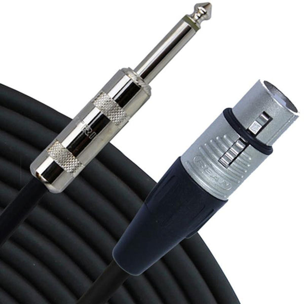 Rapco Horizon RHZ-20 | 703272313860 | 1/4" TS to XLR Male | 20 ft