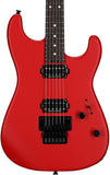 Charvel Pro-Mod SD1 HH FR Electric Guitar, with Rosewood Fingerboard 2965201539 Satin Ferrari Red (FREE SHIPPING)