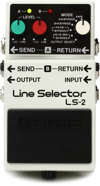 Boss LS-2 Line Selector Pedal LS-2 B-Stock