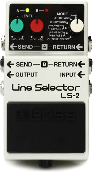 Boss LS-2 Line Selector Pedal LS-2 B-Stock