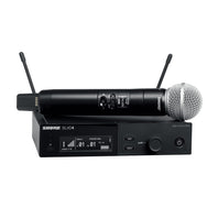 Shure SLXD24D/SM58 Digital Wireless Dual Handheld Microphone System - H55 Band - SLXD24D/SM58-H55