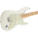 Fender Deluxe Roadhouse Strat - Olympic White with Maple Fingerboard - 0147302305